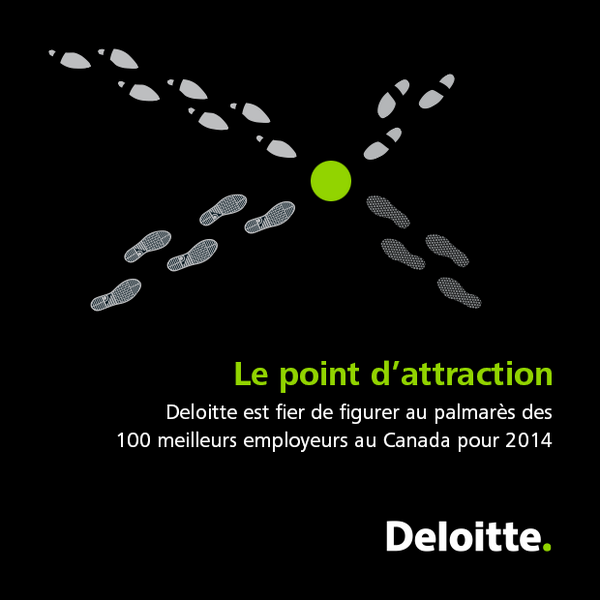 Nous sommes extrêmement fiers d’avoir été nommés parmi les meilleurs employeurs au Canada pour 2014!
