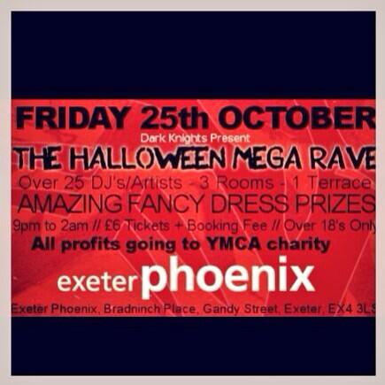 DKTerrace's tweet image. It's our Halloween Mega rave this Friday- Tickets only £6! 3 Rooms &amp;amp; over 25 DJs!
