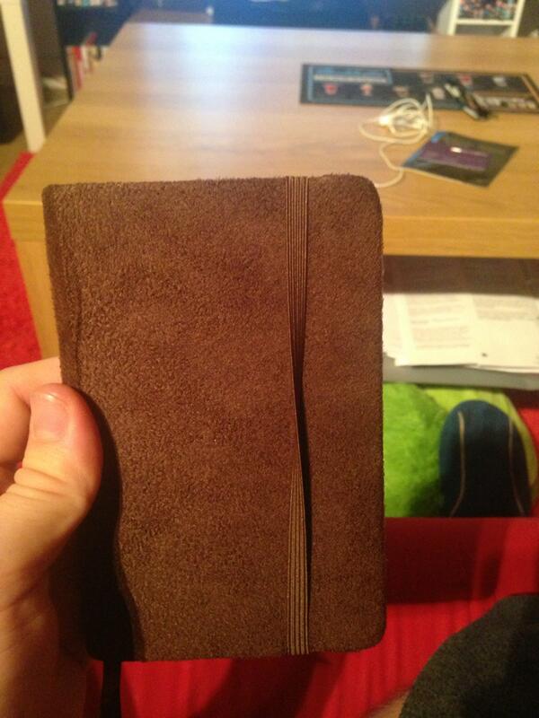 pattison_rich's tweet photo. @KieronMoir inspired by you, my fledgling book of quotes http://t.co/8hYoYR1WXX
