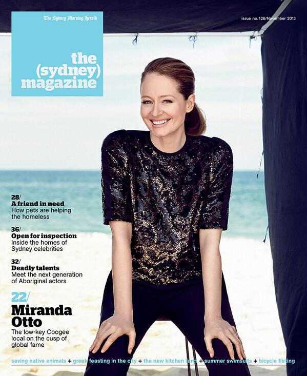 Don't miss our FINAL issue of the(sydney)magazine with stunning Miranda Otto on the cover. Out Friday #itsawrapguys