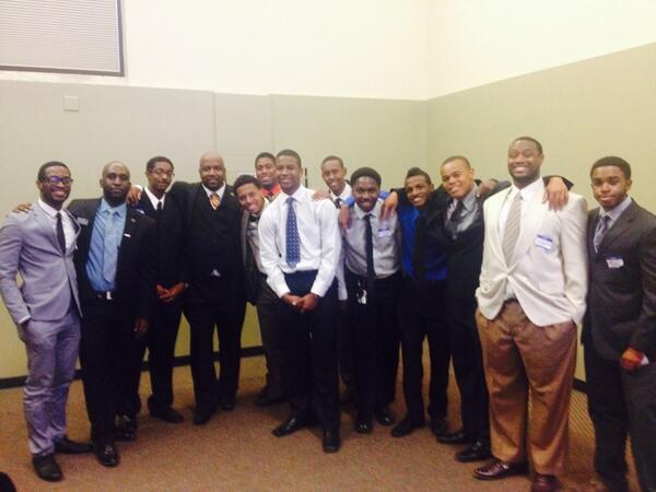 SAAB_CSUSB's tweet image. Some of the gentlemen of the Student African American Brotherhood at CSUSB