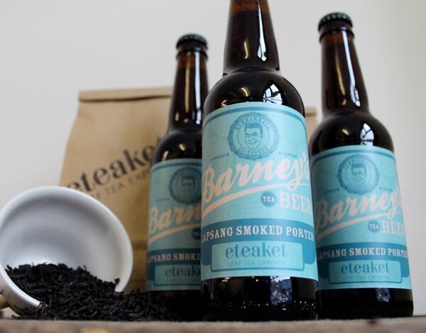 Barney's Lapsang Smoked Porter and Eteaket's Breakfast Brew