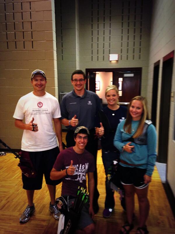 Archery Team Liaison, Hayden Pritchard! @tamusportclubs #SCexec #represent