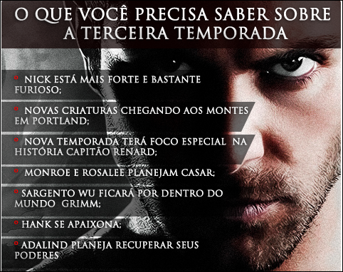 What you need to know the third season of Grimm #GrimmLove