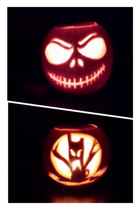 The finished results...