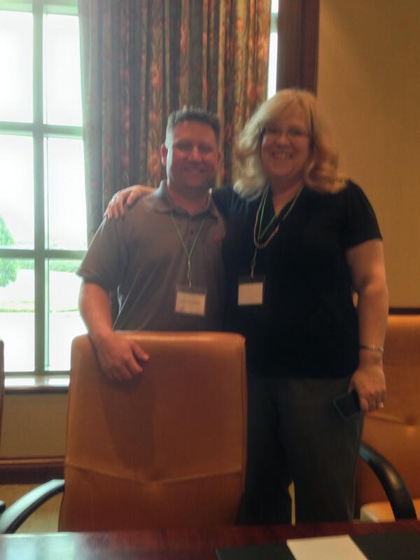 mmoyerward's tweet photo. @TLM Training2013  a chance to stand side by side. Great sessions! http://t.co/nY5SCSn6kX