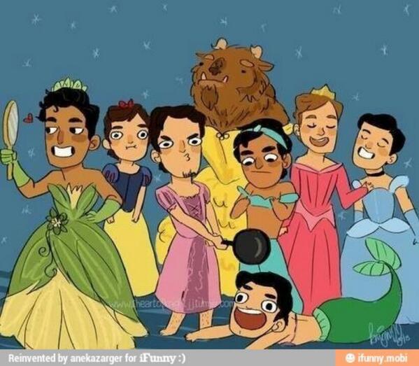 1SexyPandaMomma's tweet image. OH MY FREAKING PEANUTBUTTERS! This is HILARIOUS! Look at Aladdin and prince Eric!