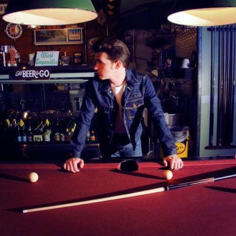 UNIVbrand's tweet photo. the UNIV 'Parks' jean jacket as worn by @drakebell on the set of his new music video. 'Parks' is made in USA #denim http://t.co/reehV2s1UP