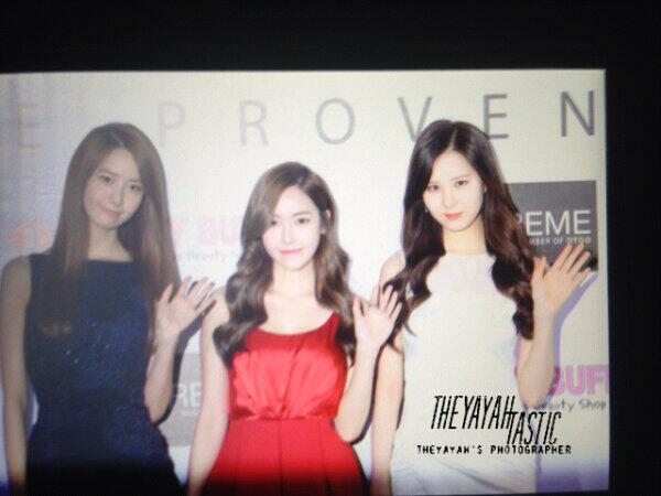 [YoonA Update] [PREVIEW] 131021 Yoona, Jessica &amp; Seohyun @GiRL de Provence "GiRL Thanks Party" in Bangkok