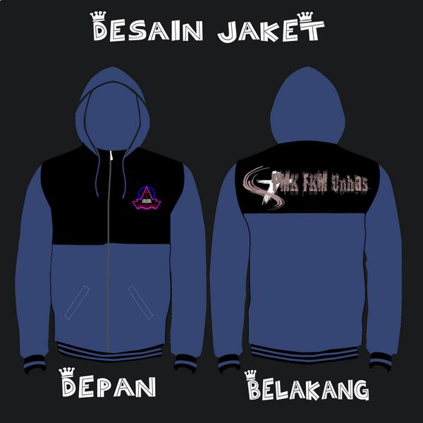 PMKFKMUNHAS's tweet photo. @JulienFany selamat pagi kak, bahan jaketnya 70% katun, warna biru navi-hitam. desain: http://t.co/5ciwUruDTN