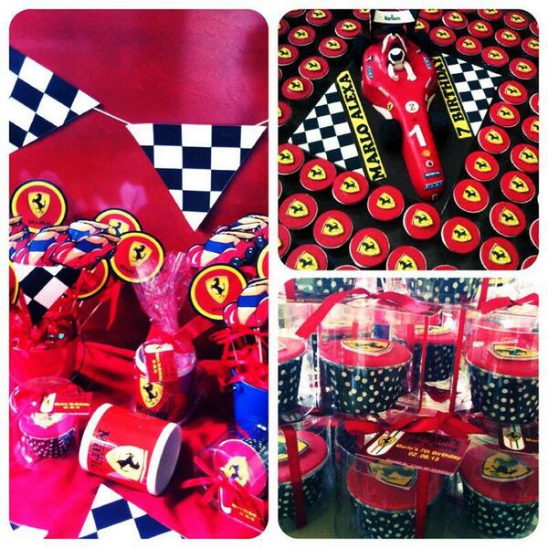 vaniaputra's tweet photo. Ferrari B'Day Themes,organized by http://t.co/X9F3Q5Q9v9 http://t.co/LjF5cJQY4U