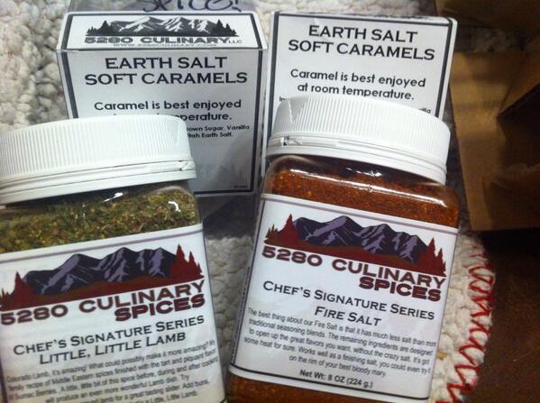 Woot woot. Can't wait to tuck into my new #5280culinary courtesy of @ChefJasonMorse #hellyeah