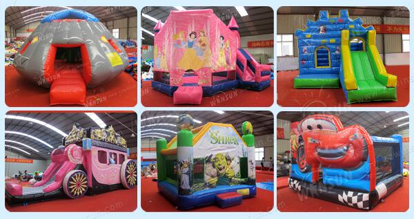 inflatablews's tweet image. Here are some little bounce house for choose.