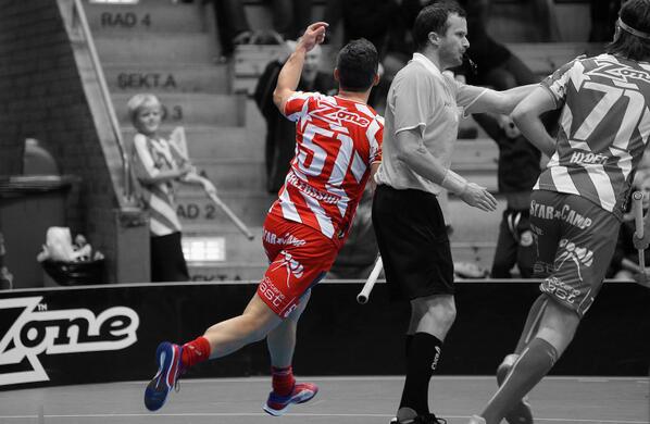 Calebsson closed the game against IK Sirius for the team Pixbo Wallenstam - he´s back!
