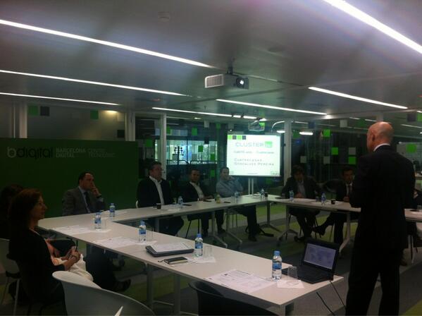 Gemmabatlle's tweet image. Avui cafetic #cluster_tic #bdigital amb francesc muñoz cio de #cuatrecasas que ens comparteix la seva estratègia tic