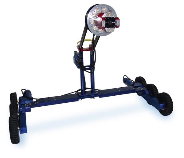 자주차투입시 무게가 가볍고 분해조립이 쉬워서 윈치등의 기계가 필요없습니다. 관경250~2000mm대응/관경150~250mm 때는 로보캠4를 연결하여 사용 할 수 있습니다tap.co.kr/kr/index.php?