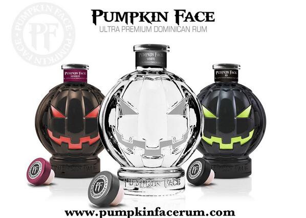 DanHower's tweet photo. Move over Skull Vodka.. Make room for Pumpkin Face! http://t.co/3oYAoROdv4