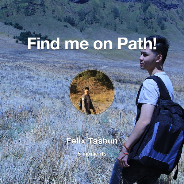felixtasbun's tweet photo. Find me on #Path now! Go to: http://t.co/ToCItLwEoD! #thepersonalnetwork http://t.co/eUEOqT9lvW