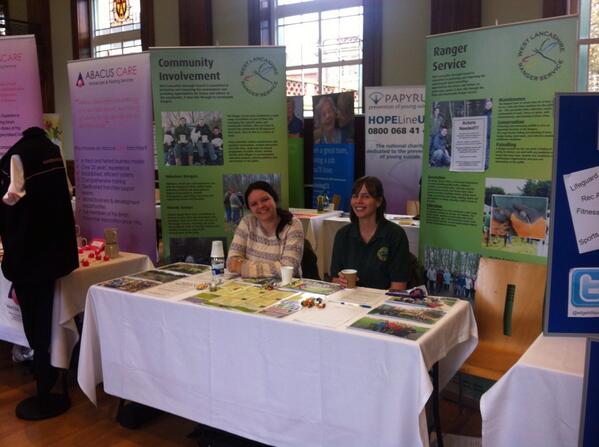 In and around <a href="/edgehill/">Edge Hill University</a> today? Come and speak to <a href="/jess_the_ranger/">Jessica Britch</a> in Hale Hall about volunteering on the park!