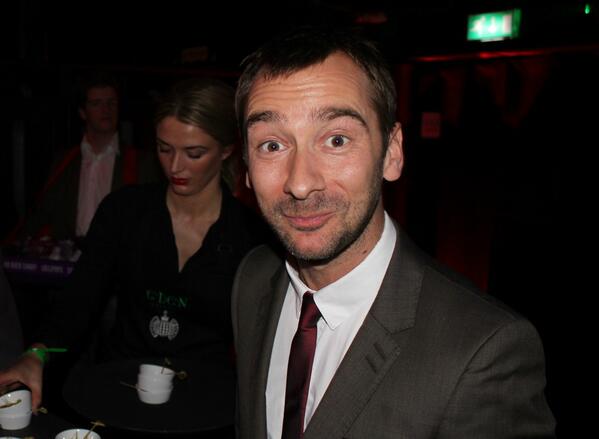 EdenCaterers's tweet image. Corrie's @Charliecondou enjoying "Mini Salmon Teriyaki" from @EdenFineDining #InsideSoapAwards #topactor #corrie