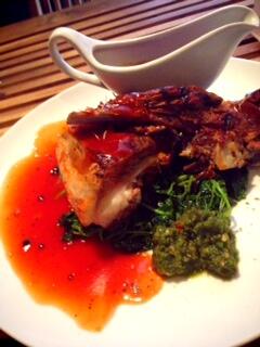 We've long believed that good food, good eating, is all bout risk. Food has always been an adventure. Sambal Ijo Ribs