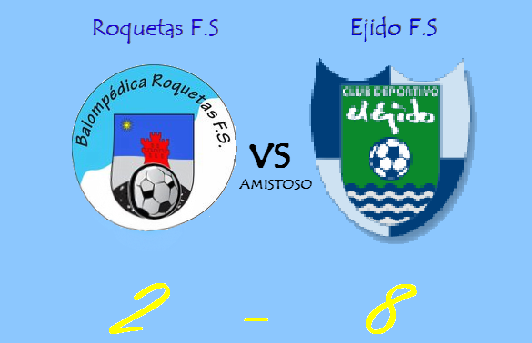 EjidoFSC's tweet photo. Ayer el @EjidoFSC disputo un amistoso en Roquetas con un favorable resultado de    (RoquetasFS 2-8 EjidoFS) http://t.co/3XdeF7ImgN