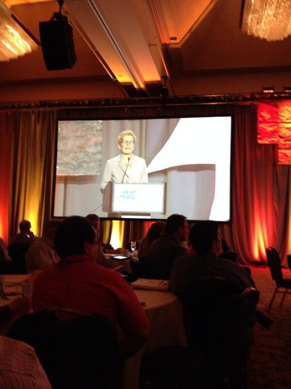 KarenMartinOpEx's tweet image. Inspiring talk by Kathleen Wynne, 1st female Premier of Ontario. Sharp lady! #AME Toronto