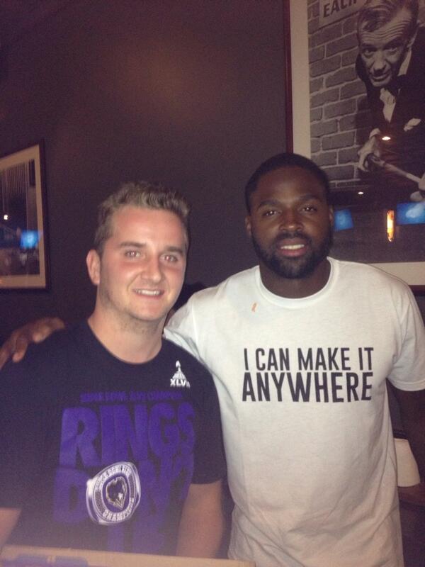 Thanks for the pic Torrey <a href="/TorreySmithWR/">Torrey Smith</a>