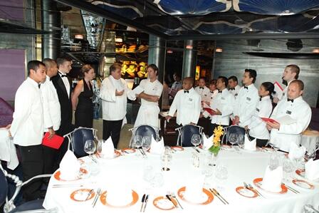 HALcruises's tweet photo. An Evening at Le Cirque at Sea! @LeCirqueNYC will surely agree! Chime in if you've dined there! #cruisechat A2 #NCVM http://t.co/H02WvksnjW