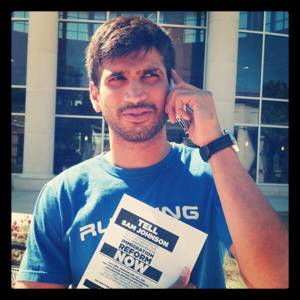 sssscummings's tweet image. In Plano, calling to ask, What&apos;s the holdup on #Immigration? @SamsPressShop, it&apos;s #TimeForRealWork. #OFAction