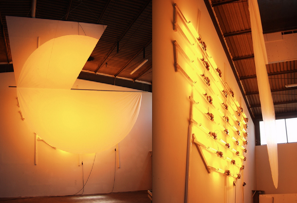 olafureliasson's tweet image. The sun is always, already a luster, a chandelier, one might say an artificial construction, Derrida #weatherproject