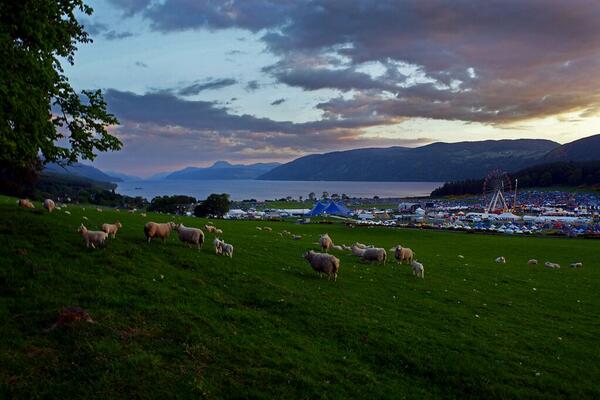 A beautiful view over RockNess. Thanks to Michael McFarlane for the photo.