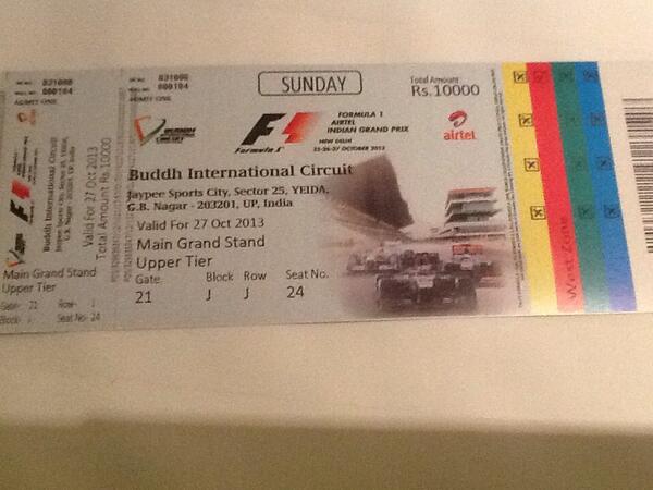 andyadams14's tweet photo. This is the one #F1 #india http://t.co/VUghAy5Ljq