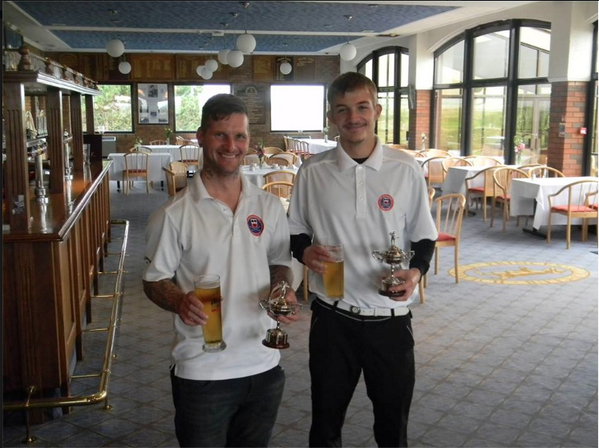 2013 Southern Matchplay Pairs Champions. Terry Greenough &amp; Matt Longland from <a href="/southamptongolf/">SouthamptonGolfClub</a> <a href="/Princesgolfclub/">Princes Golf Club</a>