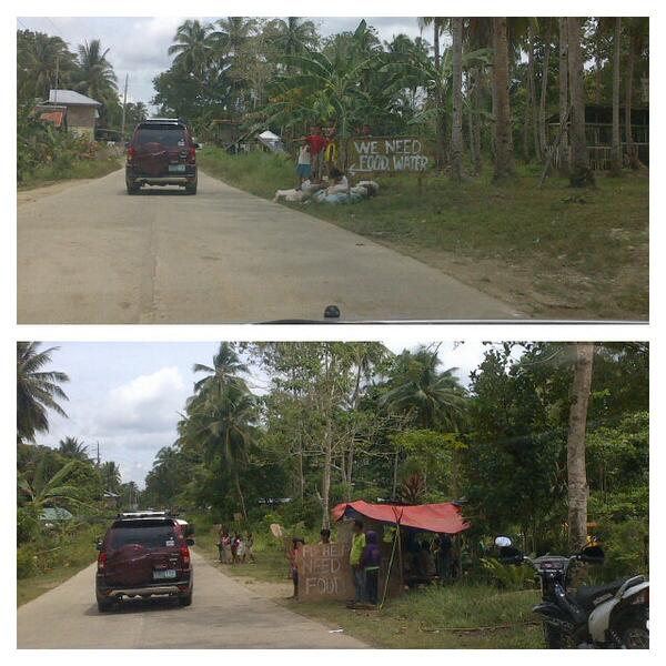 jpbodiongan's tweet image. And my heart broke when I saw these kids asking for food/water. #Bohol #BoholQuake #aftermath