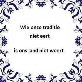 ProtesteerPiet's tweet photo. ONZE TRADIETIE!!! http://t.co/gOiVYKdFBL