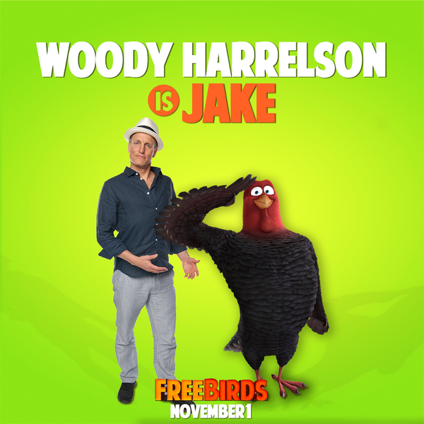 FreeBirdsMovie's tweet photo. These guys totally get each other. Join them in #FreeBirds mission, #November1! http://t.co/mGA9tJ7Tg9