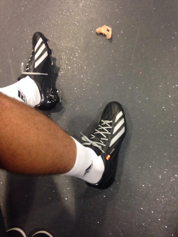 Nuevas botas para el partido de mañana! #allinUCL #Adidas #BeSeen