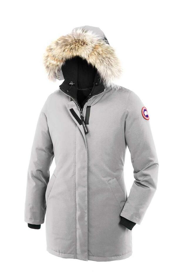 ArtDenim's tweet photo. We just received the @CanadaGooseInc Victoria Parka in Silver birch. Drop in to check them out.  #cozy http://t.co/kQFZlobZQr