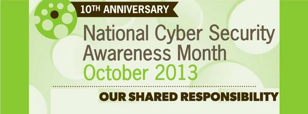 MedicalOptics's tweet image. October is National Cyber Security awareness month! We all have 1 shared responsibility. STOP.THINK.CONNECT! #MOI