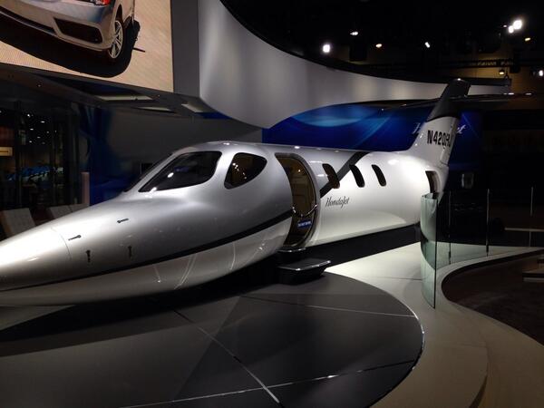 ExecjetMobile's tweet image. #NBAA2013 Sneak Peak HondaJet