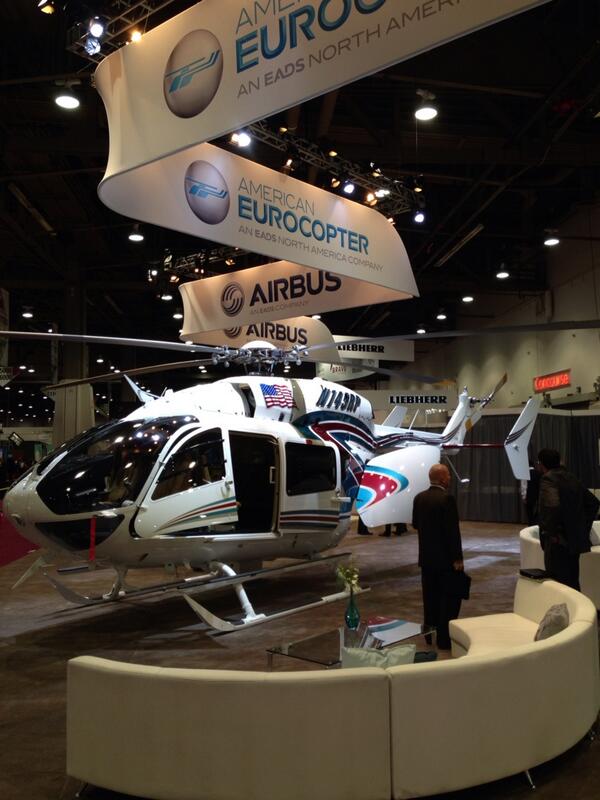 ExecjetMobile's tweet image. #NBAA2013 Sneak Peak EuroCopter