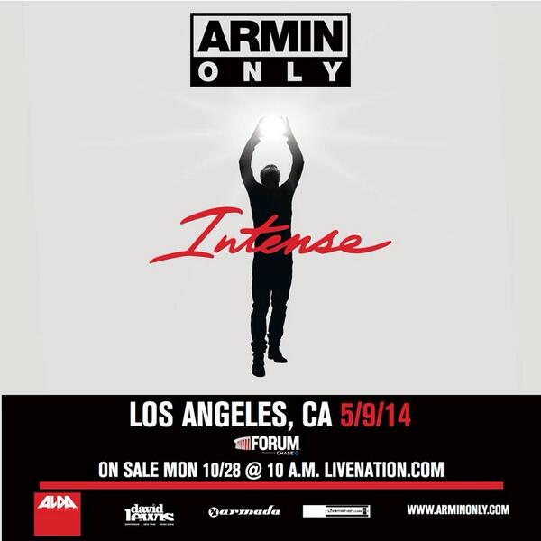 le0tron28's tweet photo. Venue is announced! @arminvanbuuren @ArminOnlyLA :) I'm ready to buy these tickets! :) http://t.co/ppvyh6ptb9