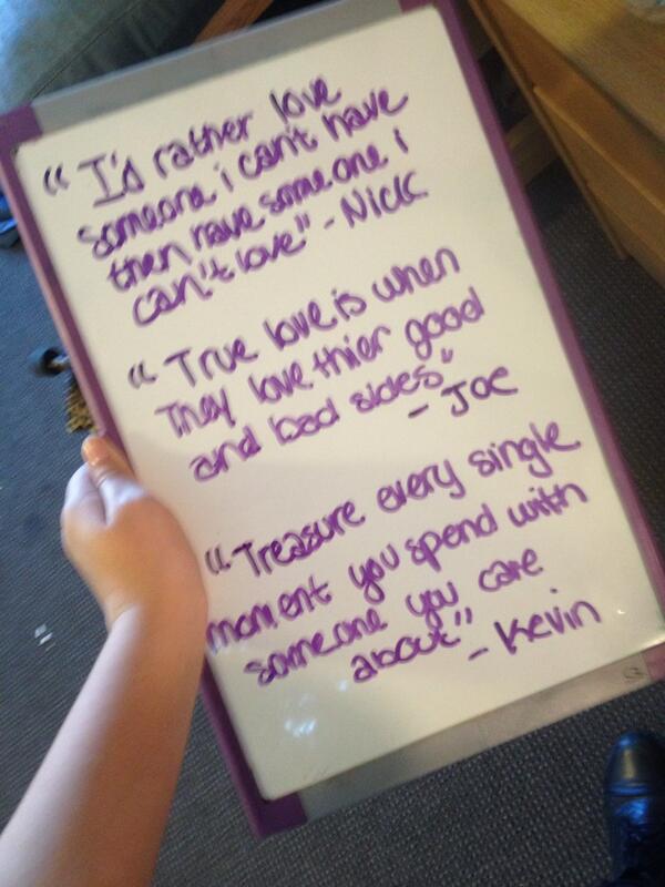 unicornSWAG22's tweet photo. jonas quotes to keep my sainity http://t.co/bViLu4nG30