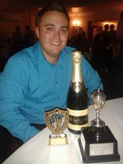 DSkiggs's tweet photo. @Mickyfreeman7 with his trophies at the @Angliancc dinner dance. Mr champagne!! http://t.co/ZuLB3ocUpv