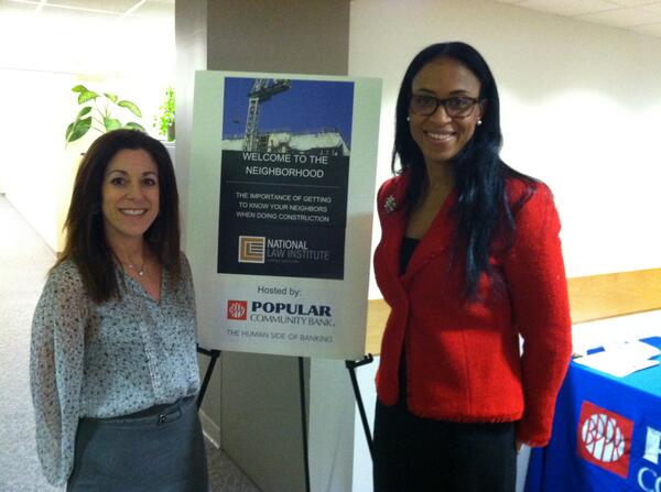 NationalLawInst's tweet image. "Welcome To The Neighborhood" presented by the National Law Institute and sponsored by Popular Community Bank.