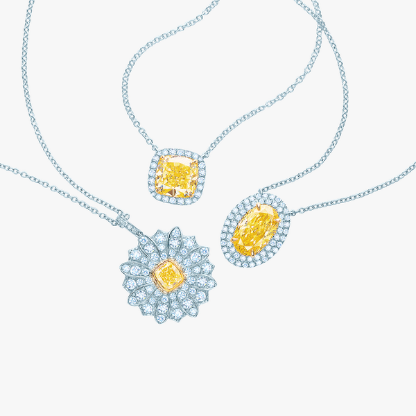 Tiffany Yellow Diamonds burn with pure, high-energy color #TiffanyIcons