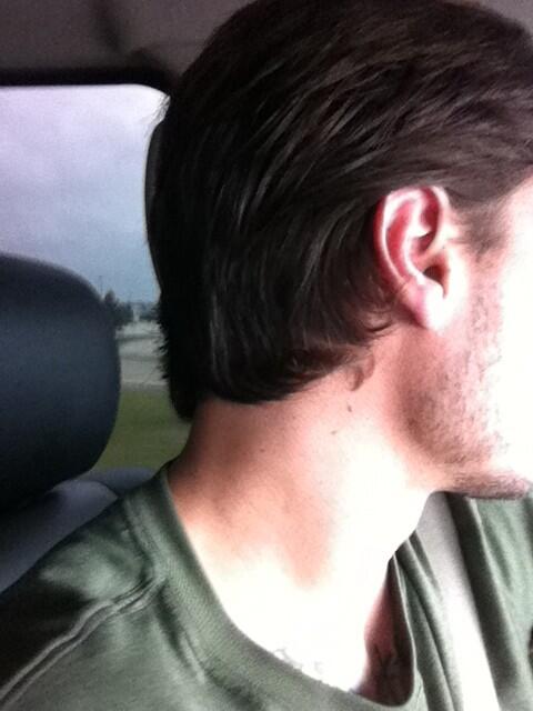 colwell11's tweet photo. That girl Leigh hooked it up... #nomoremullet http://t.co/EULvoxhbPo