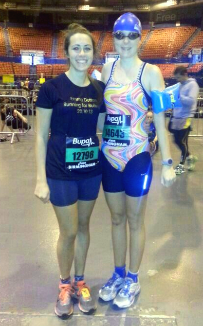 universalchance's tweet image. Huge thanks to Emma Dutton &amp;amp; Rosie Hattersley who ran The Birmingham Half Marathon last wknd raising a superb £515!