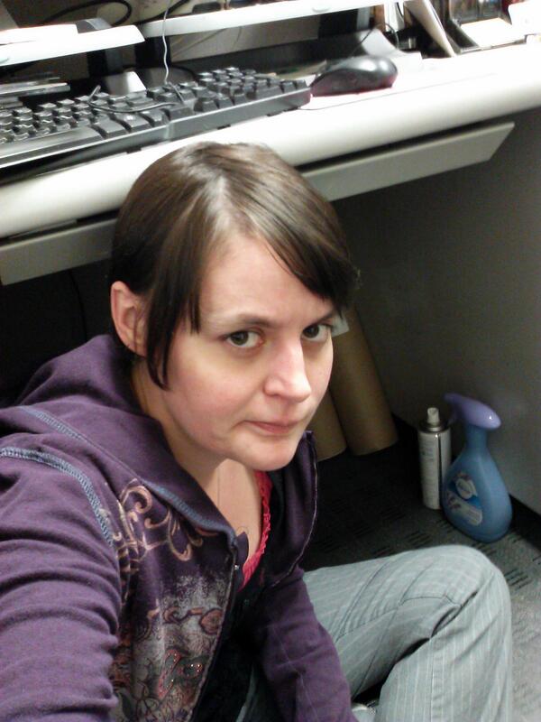 TheHollyJones's tweet image. I declare today "national hide under your desk day" instagram.com/p/fyU65gnfPe/